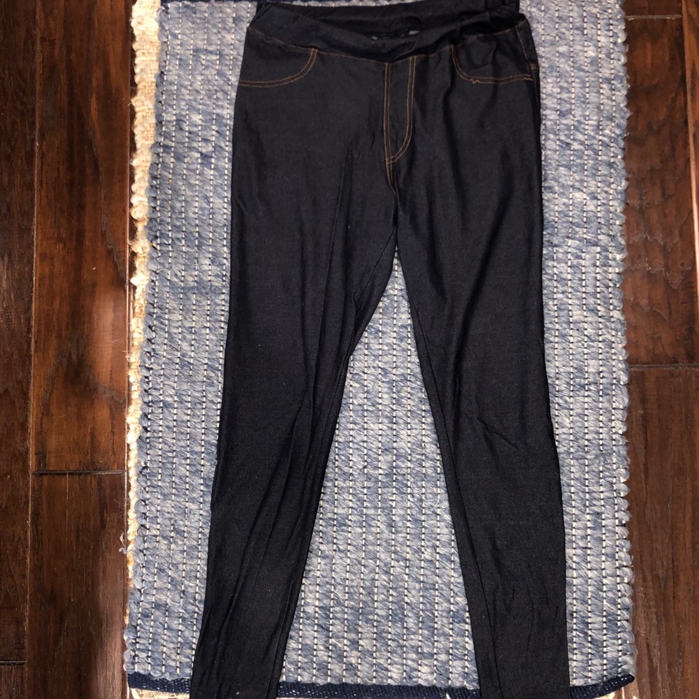 Women’s Blue Jean Leggings